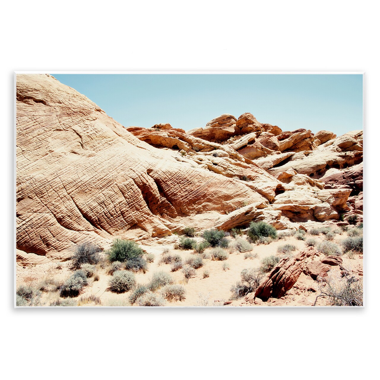 Stupell Industries Arid Desert Scenery Wall Plaque Art Design by Debbie O'dell